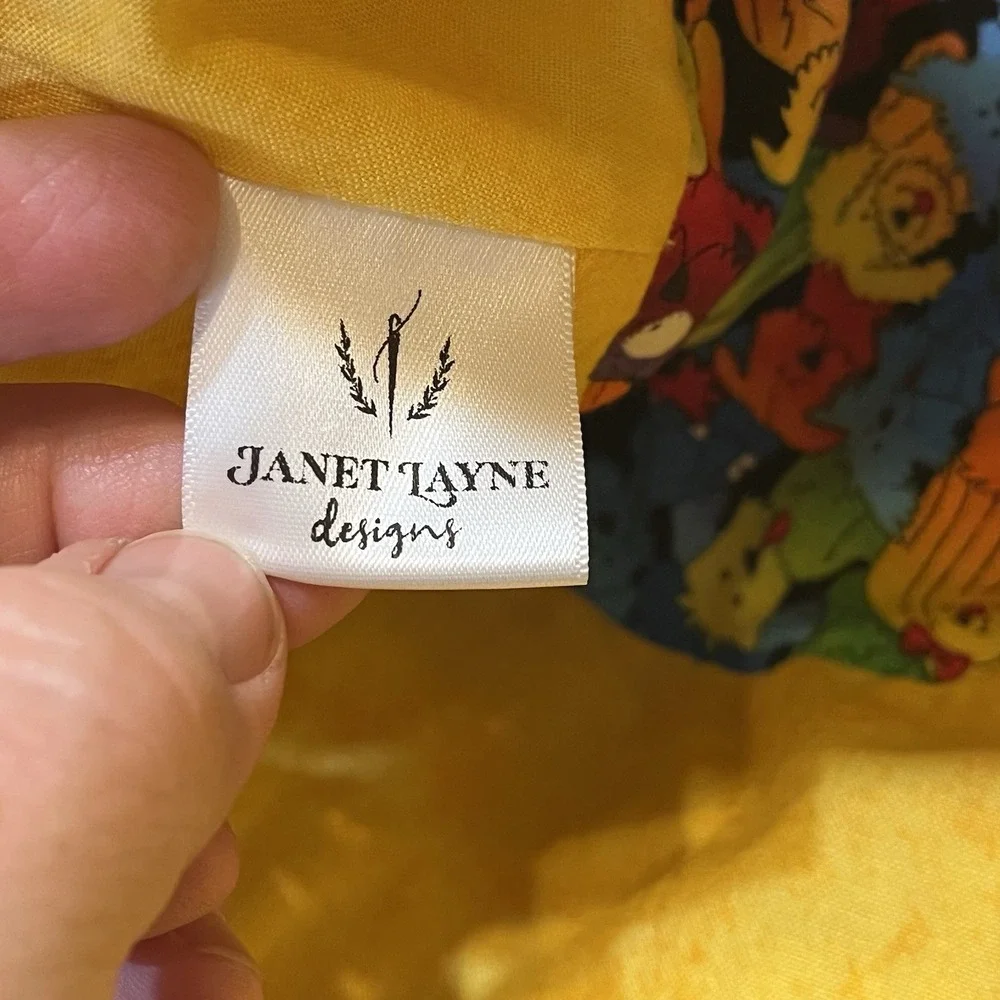 Bucket Hat DOGS Boys Girls Baby Kids Colorful JANET LAYNE Designs Sun Protection